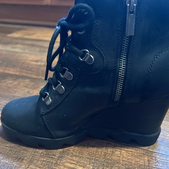 Sorel Joan Uptown Lace Up With Zipper Size 8 - Picture 6 of 8